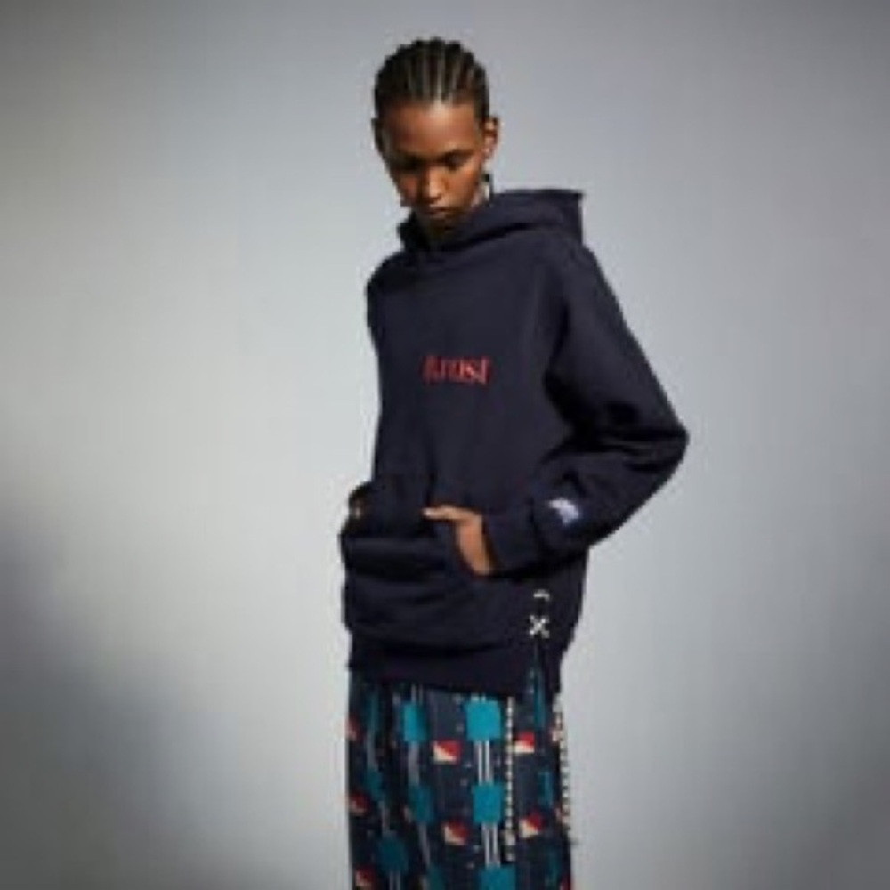 Krost Nautica Fair Winds Vented Large Navy Urban Outfitters Hoodie Nordstrom NWT - Picture 13 of 14